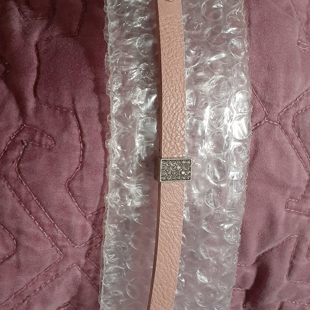 Pink Plunder Rhinestone Bracelet